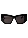 Alexander Mcqueen Alexander Mc Queen Sunglasses Am0448 S 001 In 001 Black Black Grey