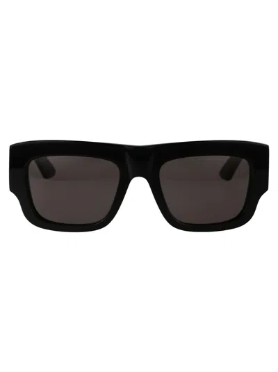 Alexander Mcqueen Sunglasses In 001 Black Black Grey