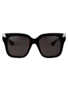 Alexander Mcqueen Alexander Mc Queen Sunglasses Am0440 S 001 In 001 Black Black Grey