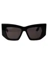 Alexander Mcqueen Alexander Mc Queen Sunglasses Am0448 S 001 In 001 Black Black Grey