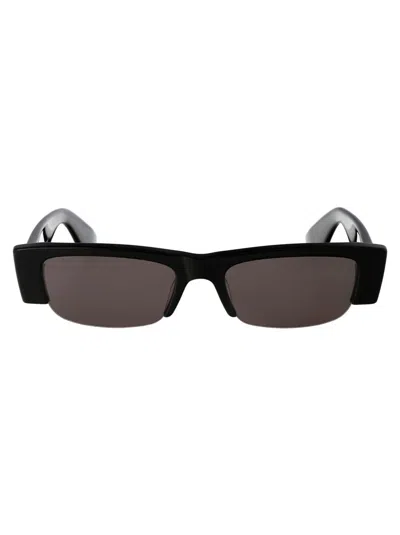 Alexander Mcqueen Sunglasses In 001 Black Black Grey