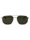 Alexander Mcqueen Alexander Mc Queen Sunglasses Am0458 S 003 In 003 Silver Silver Green