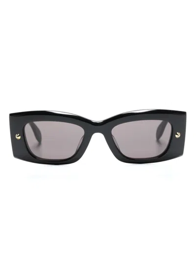 Alexander Mcqueen Sunglasses In Black
