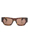 Alexander Mcqueen Square-frame Sunglasses