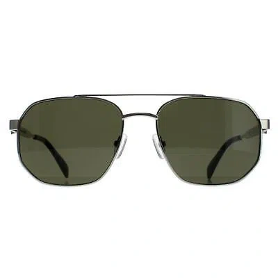 Pre-owned Alexander Mcqueen Sunglasses Am0458s 003 Silver Green
