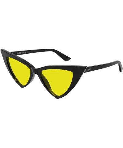 Alexander Mcqueen Sunglasses Am0518s In Black