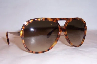 Pre-owned Alexander Mcqueen Sunglasses Amq 4240/s Havana/brown 2im-cc Authentic