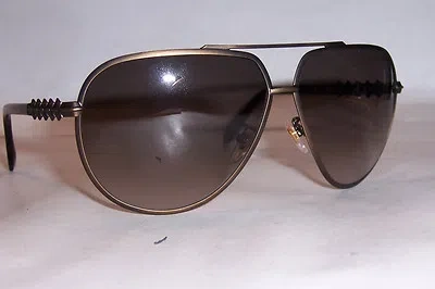 Pre-owned Alexander Mcqueen Sunglasses Amq 4283/f/s Brass/brown K7x-ha Authentic