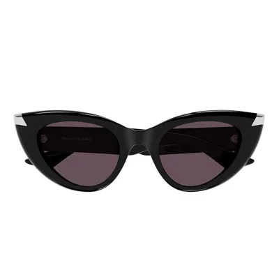Alexander Mcqueen Sunglasses In Black