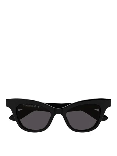 Alexander Mcqueen Sunglasses In Black