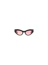 Alexander Mcqueen Sunglasses In Black