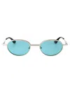Alexander Mcqueen Sunglasses In Blue