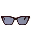 Alexander Mcqueen Sunglasses In Brown