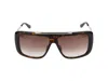 Alexander Mcqueen Sunglasses In Brown