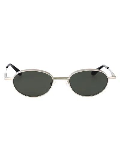 Alexander Mcqueen Sunglasses In Green