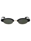 Alexander Mcqueen Women Ellipse Sunglasses In Green