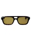 Alexander Mcqueen Havana-havana-yellow Recycled Acetate Sunglasses In Havana-havana-yellow
