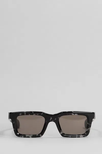 Alexander Mcqueen Sunglasses In Black Acetate In Brown
