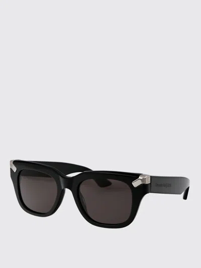 Alexander Mcqueen Sunglasses Men Mcqueen In Black
