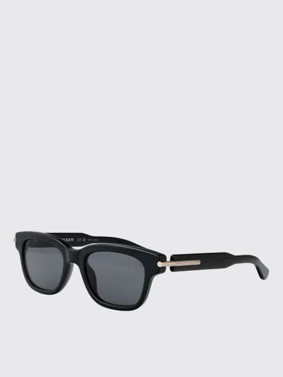 Alexander Mcqueen Sunglasses Men Mcqueen In Brown