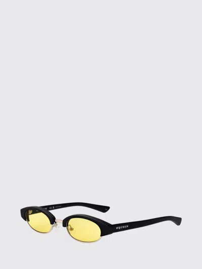 Alexander Mcqueen Sunglasses Men Mcqueen In Black