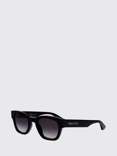 Alexander Mcqueen Sunglasses Men Mcqueen In Black