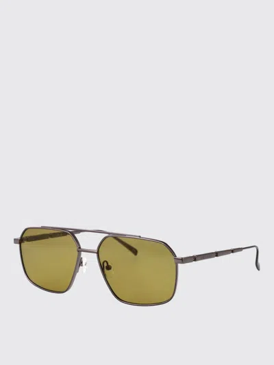 Alexander Mcqueen Sunglasses Men Mcqueen In Yellow
