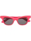 Alexander Mcqueen Sunglasses In Pink