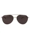 Alexander Mcqueen Am0478s Sunglasses In Silver-silver-grey