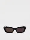 Alexander Mcqueen Geometric-frame Sunglasses In Black