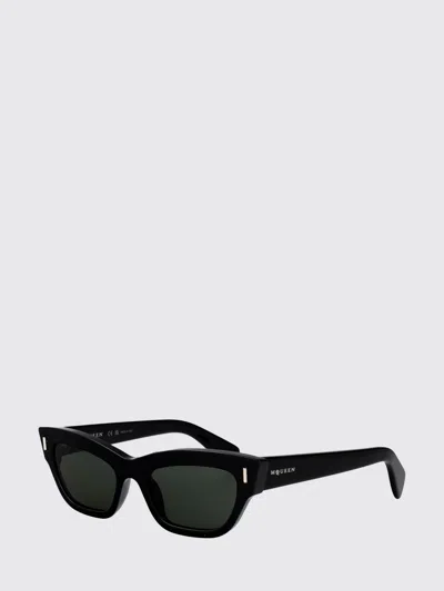 Alexander Mcqueen Sunglasses Woman Mcqueen In Black