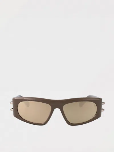 Alexander Mcqueen Sunglasses Woman Mcqueen In Brown