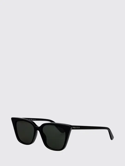 Alexander Mcqueen Sunglasses Woman Mcqueen In Green