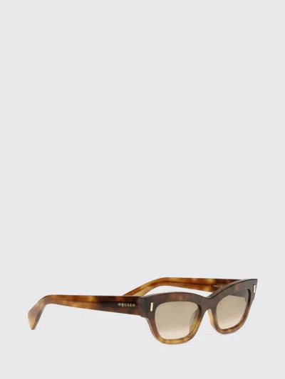 Alexander Mcqueen Sunglasses Woman Mcqueen In Orange