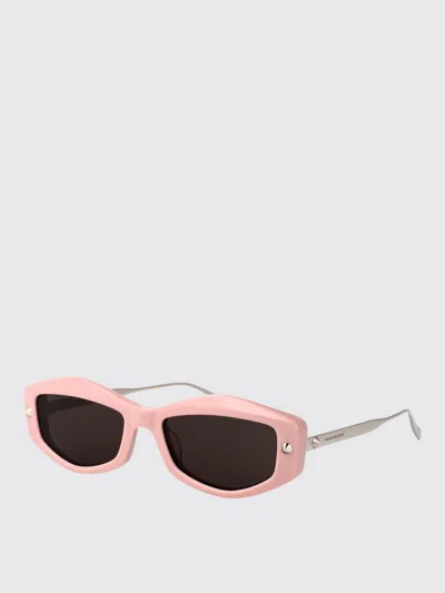 Alexander Mcqueen Sunglasses Woman Mcqueen In Pink
