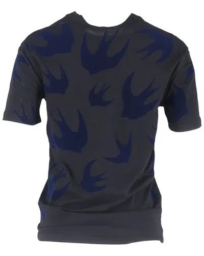Pre-owned Alexander Mcqueen Swallow Bird Printed T-shirt