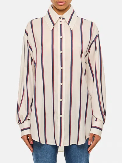 ALEXANDER MCQUEEN SHIRT MCQUEEN WOMAN COLOR WHITE,G50130001