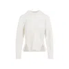 Alexander Mcqueen Sweater In White