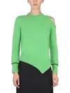 Alexander Mcqueen Women's Sweater With Bare Shoulders