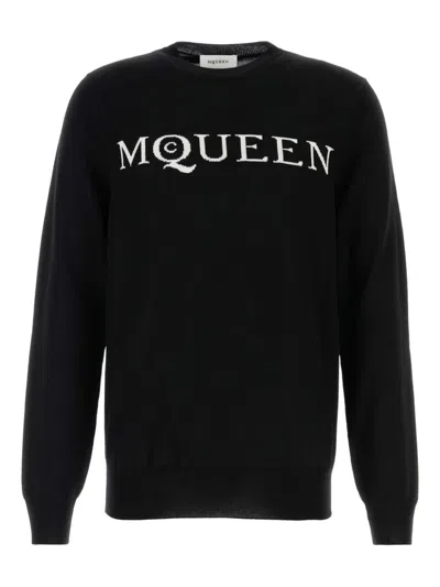 ALEXANDER MCQUEEN ALEXANDER MCQUEEN SWEATER WITH LOGO