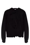 Alexander Mcqueen 'distressed Skull Print Pul In Black