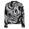 Alexander Mcqueen Abstract Pattern-jacquard Jumper In Multi