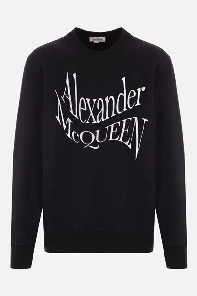 Alexander Mcqueen Sweaters In Black