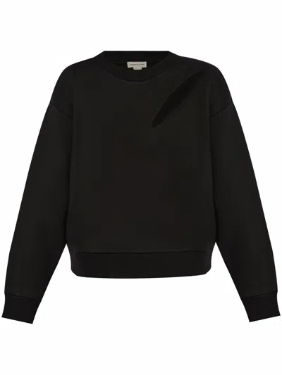 Alexander Mcqueen Sweaters In Black