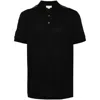 Alexander Mcqueen Organic Cotton Piquet Polo Shirt In Black