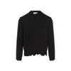 Alexander Mcqueen 'distressed Skull Print Pul In Black