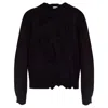 Alexander Mcqueen 'distressed Skull Print Pul In Black