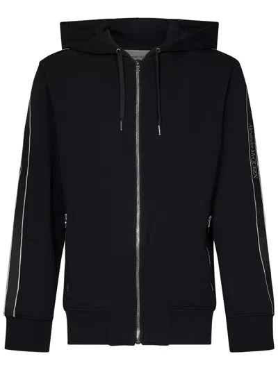 ALEXANDER MCQUEEN ALEXANDER MCQUEEN SWEATERS BLACK