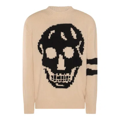 Alexander Mcqueen Sweaters In White