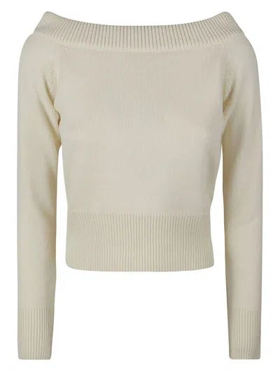 Alexander Mcqueen Sweaters In White
